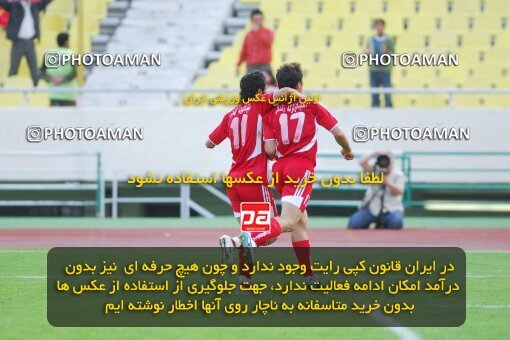 2019517, Tehran, Iran, Iran Pro League، Persian Gulf Cup، 2016-17 season، Second Leg، Week 27، Persepolis ۱ v ۰ Saba Battery on 2007/04/29 at Azadi Stadium