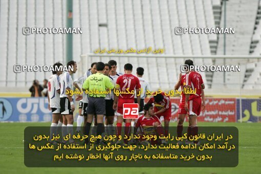 2018526, Tehran, Iran, لیگ برتر فوتبال ایران، Persian Gulf Cup، Week 27، Second Leg، 2007/04/29، Persepolis 1 - 0 Saba