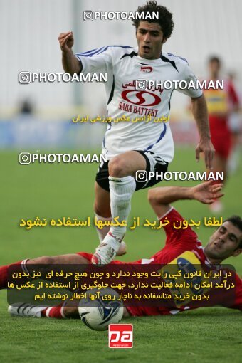 2018528, Tehran, Iran, لیگ برتر فوتبال ایران، Persian Gulf Cup، Week 27، Second Leg، 2007/04/29، Persepolis 1 - 0 Saba