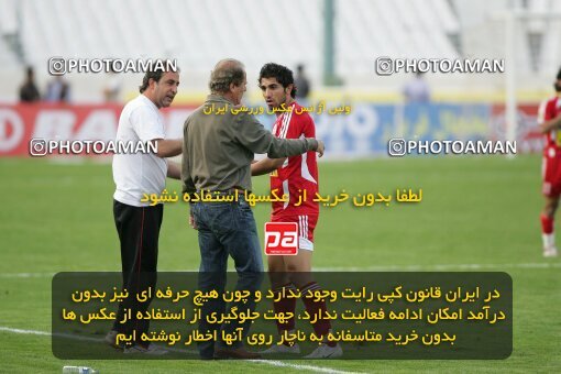 2018530, لیگ برتر فوتبال ایران، Persian Gulf Cup، Week 27، Second Leg، 2007/04/29، Tehran، Azadi Stadium، Persepolis 1 - 0 Saba