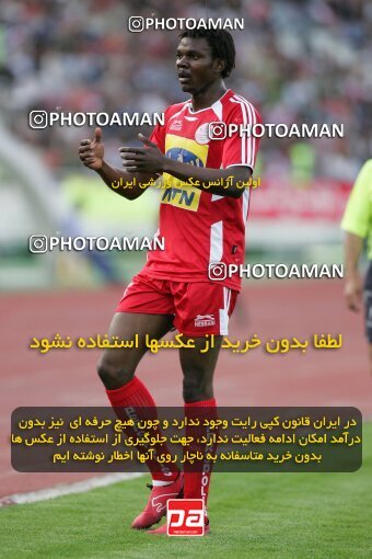2018534, Tehran, Iran, لیگ برتر فوتبال ایران، Persian Gulf Cup، Week 27، Second Leg، 2007/04/29، Persepolis 1 - 0 Saba