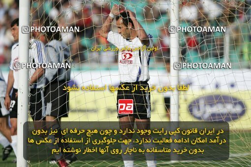 2018540, Tehran, Iran, لیگ برتر فوتبال ایران، Persian Gulf Cup، Week 27، Second Leg، 2007/04/29، Persepolis 1 - 0 Saba