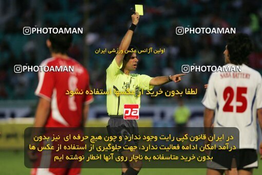 2018542, Tehran, Iran, لیگ برتر فوتبال ایران، Persian Gulf Cup، Week 27، Second Leg، 2007/04/29، Persepolis 1 - 0 Saba