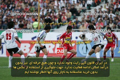 2018545, Tehran, Iran, لیگ برتر فوتبال ایران، Persian Gulf Cup، Week 27، Second Leg، 2007/04/29، Persepolis 1 - 0 Saba