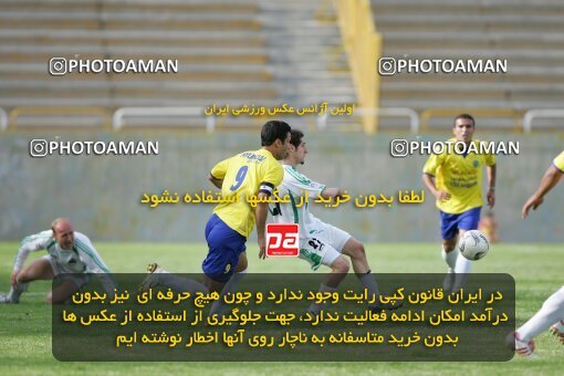2018611, Tehran, Iran, لیگ برتر فوتبال ایران، Persian Gulf Cup، Week 28، Second Leg، 2007/05/04، Rah Ahan 1 - 2 Zob Ahan Esfahan