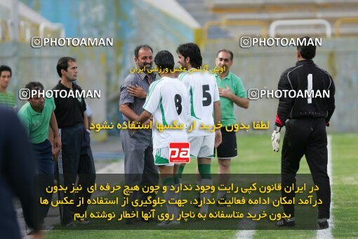 2018620, Tehran, Iran, لیگ برتر فوتبال ایران، Persian Gulf Cup، Week 28، Second Leg، 2007/05/04، Rah Ahan 1 - 2 Zob Ahan Esfahan