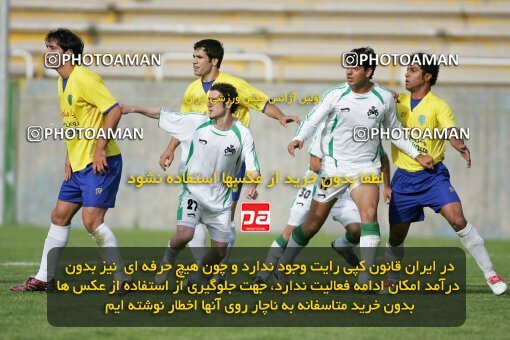 2018626, Tehran, Iran, لیگ برتر فوتبال ایران، Persian Gulf Cup، Week 28، Second Leg، 2007/05/04، Rah Ahan 1 - 2 Zob Ahan Esfahan