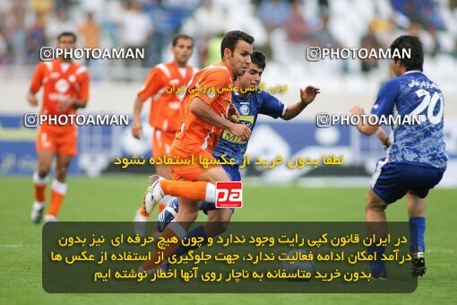 2018828, لیگ برتر فوتبال ایران، Persian Gulf Cup، Week 29، Second Leg، 2007/05/20، Tehran، Azadi Stadium، Esteghlal 1 - 2 Saipa