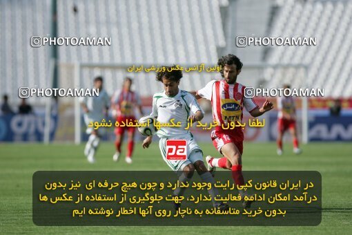 2018843, لیگ برتر فوتبال ایران، Persian Gulf Cup، Week 30، Second Leg، 2007/05/27، Tehran، Azadi Stadium، Persepolis 3 - ۱ Zob Ahan Esfahan
