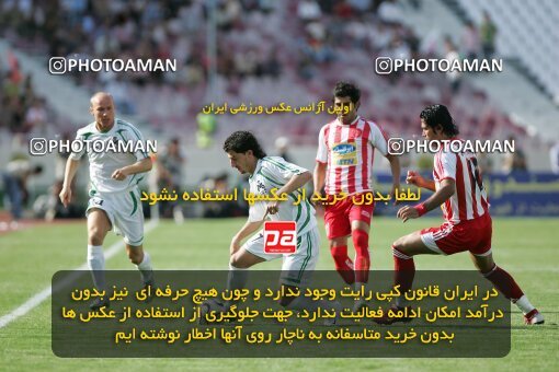 2018845, Tehran, Iran, لیگ برتر فوتبال ایران، Persian Gulf Cup، Week 30، Second Leg، 2007/05/27، Persepolis 3 - 1 Zob Ahan Esfahan