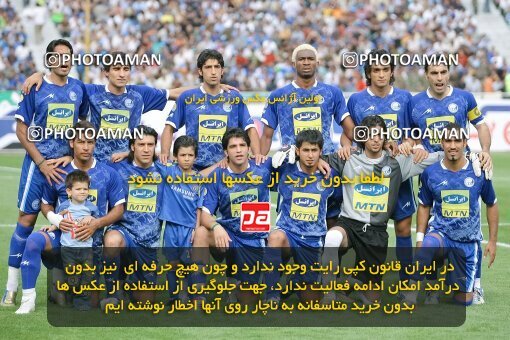 2019559, لیگ برتر فوتبال ایران، Persian Gulf Cup، Week 30، Second Leg، 2007/05/28، Tehran، Azadi Stadium، Esteghlal 1 - ۱ Pas