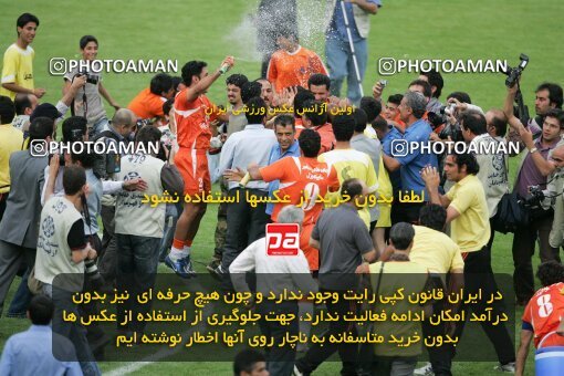 2019741, لیگ برتر فوتبال ایران، Persian Gulf Cup، Week 30، Second Leg، 2007/05/28، Karaj، Enghelab Stadium، Saipa 2 - 0 Mes Kerman
