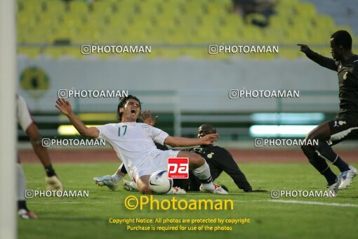 2134534, Tehran, Iran, International friendly match، Iran 4 - 2 Ghana on 2007/06/28 at Azadi Stadium