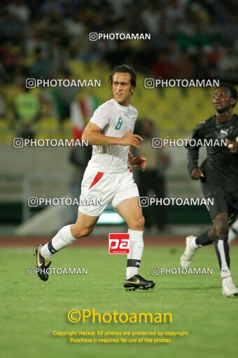 2134557, Tehran, Iran, International friendly match، Iran 4 - 2 Ghana on 2007/06/28 at Azadi Stadium