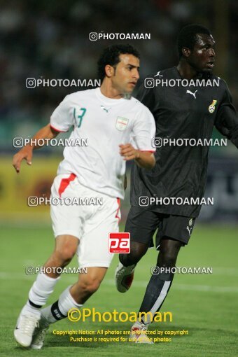 2134587, Tehran, Iran, International friendly match، Iran 4 - 2 Ghana on 2007/06/28 at Azadi Stadium