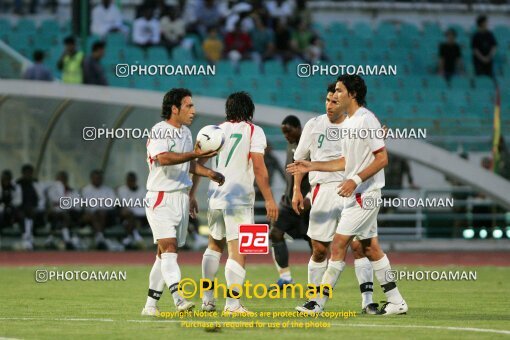 2134423, Tehran, Iran, International friendly match، Iran 4 - 2 Ghana on 2007/06/28 at Azadi Stadium