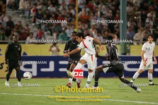 2134465, Tehran, Iran, International friendly match، Iran 4 - 2 Ghana on 2007/06/28 at Azadi Stadium