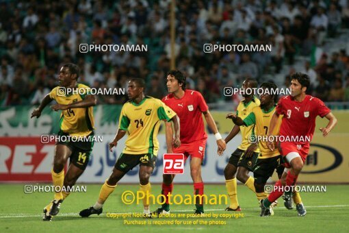 2166650, Tehran, Iran, International friendly match، Iran 8 - 1 Jamaica on 2007/07/02 at Azadi Stadium