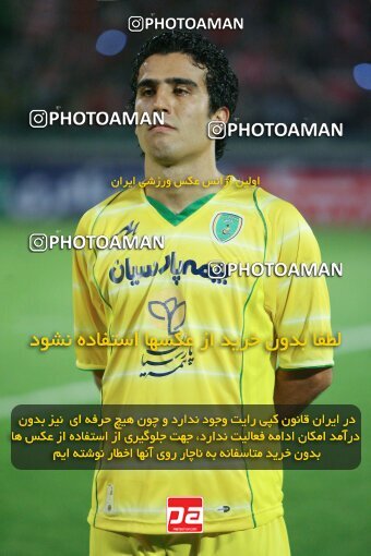 2053938, Tehran, Iran, لیگ برتر فوتبال ایران، Persian Gulf Cup، Week 5، First Leg، 2007/09/16، Persepolis 0 - 0 Rah Ahan