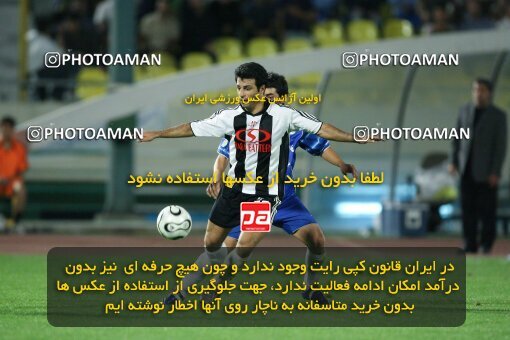 2054465, Tehran, Iran, لیگ برتر فوتبال ایران، Persian Gulf Cup، Week 7، First Leg، 2007/09/28، Esteghlal 1 - 1 Saba