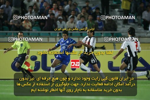 2054486, Tehran, Iran, لیگ برتر فوتبال ایران، Persian Gulf Cup، Week 7، First Leg، 2007/09/28، Esteghlal 1 - 1 Saba