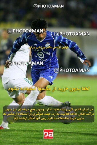 2112859, Tehran, Iran, لیگ برتر فوتبال ایران، Persian Gulf Cup، Week 13، First Leg، 2007/11/09، Esteghlal 2 - 1 Rah Ahan