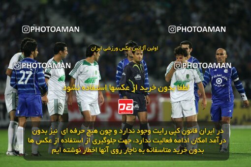 2112942, Tehran, Iran, لیگ برتر فوتبال ایران، Persian Gulf Cup، Week 13، First Leg، 2007/11/09، Esteghlal 2 - 1 Rah Ahan