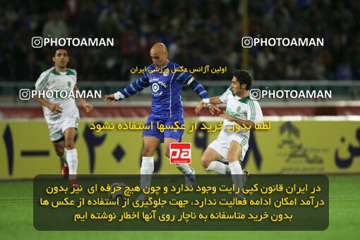 2112946, Tehran, Iran, لیگ برتر فوتبال ایران، Persian Gulf Cup، Week 13، First Leg، 2007/11/09، Esteghlal 2 - 1 Rah Ahan