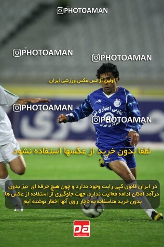 2112971, Tehran, Iran, لیگ برتر فوتبال ایران، Persian Gulf Cup، Week 13، First Leg، 2007/11/09، Esteghlal 2 - 1 Rah Ahan