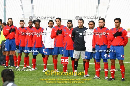 2142582, Tehran, Iran, International friendly match، Iran 0 - 0 Costa Rica on 2008/01/30 at Azadi Stadium