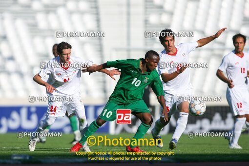 2145446, Tehran, Iran, International friendly match، Iran 3 - 2 Zambia on 2008/05/25 at Azadi Stadium