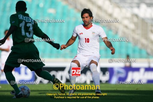 2145465, Tehran, Iran, International friendly match، Iran 3 - 2 Zambia on 2008/05/25 at Azadi Stadium