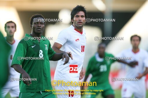 2145498, Tehran, Iran, International friendly match، Iran 3 - 2 Zambia on 2008/05/25 at Azadi Stadium