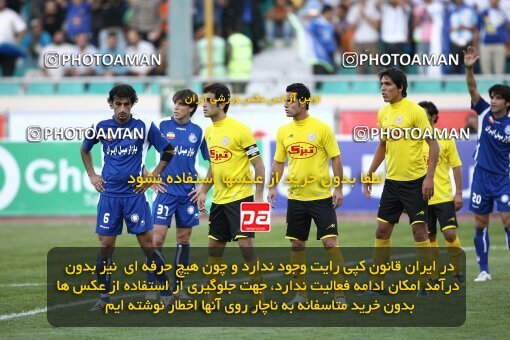 2057452, Tehran, Iran, لیگ برتر فوتبال ایران، Persian Gulf Cup، Week 10، First Leg، Esteghlal 5 v 2 Fajr-e Sepasi Shiraz on 2008/10/07 at Azadi Stadium