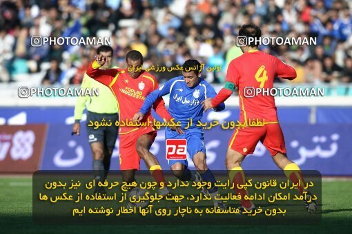 2057783, لیگ برتر فوتبال ایران، Persian Gulf Cup، Week 15، First Leg، 2008/11/21، Tehran، Azadi Stadium، Esteghlal 0 - ۱ Foulad Khouzestan
