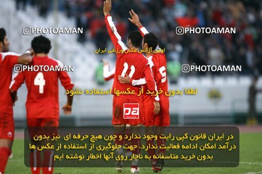 2057872, Tehran, Iran, لیگ برتر فوتبال ایران، Persian Gulf Cup، Week 16، First Leg، Persepolis 1 v 0 Esteghlal Ahvaz on 2008/11/26 at Azadi Stadium