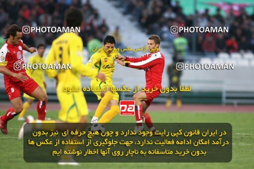 2058048, Tehran, Iran, لیگ برتر فوتبال ایران، Persian Gulf Cup، Week 17، First Leg، Rah Ahan 1 v 0 Persepolis on 2008/12/04 at Azadi Stadium