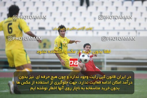 2058067, Tehran, Iran, لیگ برتر فوتبال ایران، Persian Gulf Cup، Week 17، First Leg، Rah Ahan 1 v 0 Persepolis on 2008/12/04 at Azadi Stadium
