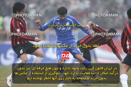2058092, Mashhad, Iran, لیگ برتر فوتبال ایران، Persian Gulf Cup، Week 18، Second Leg، 2008/12/07، Aboumoslem 0 - 2 Esteghlal