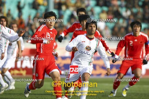 2210299, Tehran, Iran, International friendly match، Iran 3 - 1 China on 2009/01/09 at Azadi Stadium