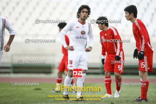 2188912, Tehran, Iran, International friendly match، Iran 3 - 1 China on 2009/01/09 at Azadi Stadium