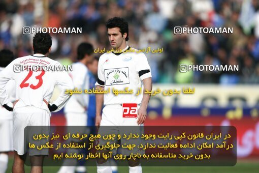 2058181, Tehran, Iran, لیگ برتر فوتبال ایران، Persian Gulf Cup، Week 23، Second Leg، Esteghlal 2 v 1 Saba Qom on 2009/01/23 at Azadi Stadium