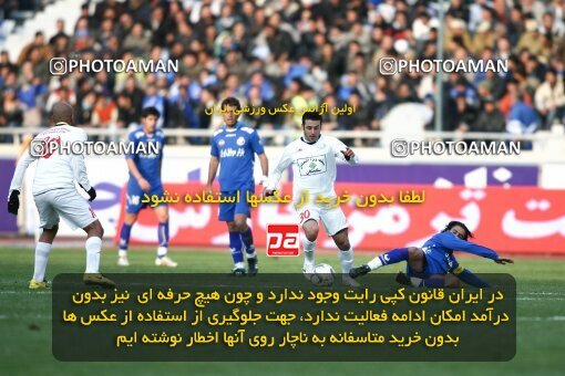2058229, Tehran, Iran, لیگ برتر فوتبال ایران، Persian Gulf Cup، Week 23، Second Leg، Esteghlal 2 v 1 Saba Qom on 2009/01/23 at Azadi Stadium