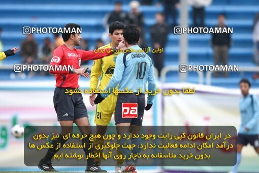 2058251, Tehran, Iran, لیگ برتر فوتبال ایران، Persian Gulf Cup، Week 24، Second Leg، Rah Ahan 1 v 0 Damash Gilan on 2009/01/30 at Ekbatan Stadium