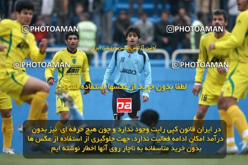 2058259, Tehran, Iran, لیگ برتر فوتبال ایران، Persian Gulf Cup، Week 24، Second Leg، Rah Ahan 1 v 0 Damash Gilan on 2009/01/30 at Ekbatan Stadium