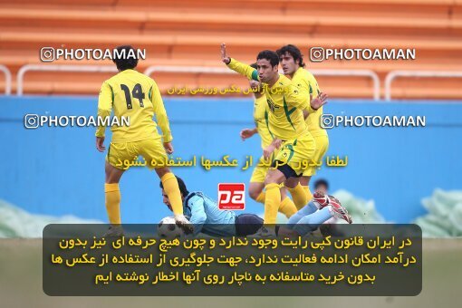 2058301, Tehran, Iran, لیگ برتر فوتبال ایران، Persian Gulf Cup، Week 24، Second Leg، Rah Ahan 1 v 0 Damash Gilan on 2009/01/30 at Ekbatan Stadium