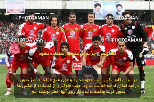 2058225, Tehran, Iran, لیگ برتر فوتبال ایران، Persian Gulf Cup، Week 24، Second Leg، 2009/01/31، Persepolis 1 - 0 Payam Khorasan