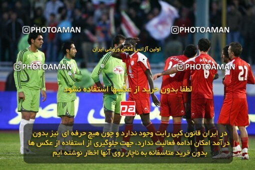 2058383, Tehran, Iran, لیگ برتر فوتبال ایران، Persian Gulf Cup، Week 24، Second Leg، 2009/01/31، Persepolis 1 - 0 Payam Khorasan