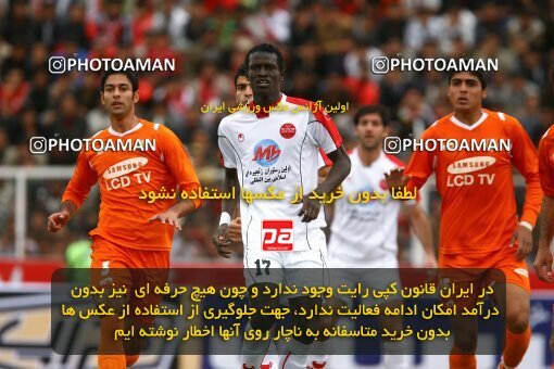 2058701, Shiraz, Iran, لیگ برتر فوتبال ایران، Persian Gulf Cup، Week 28، Second Leg، 2009/02/21، Bargh Shiraz 1 - 1 Persepolis