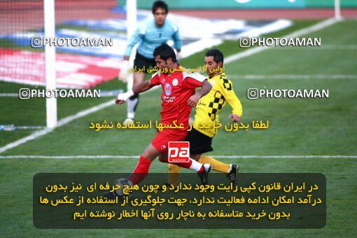 2059066, Tehran, Iran, لیگ برتر فوتبال ایران، Persian Gulf Cup، Week 30، Second Leg، 2009/03/03، Persepolis 1 - 2 Fajr-e Sepasi Shiraz